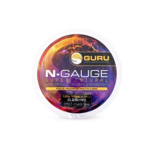 Akció Guru N-Gauge Super Natural Monofil Zsinór Clear 0.26mm 12lb 10oz/5.49kg