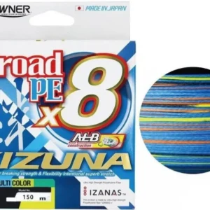 OWNER Kizuna X8 Multicolor 150m 0,12mm Fonott Pergető Zsinór Újdonság