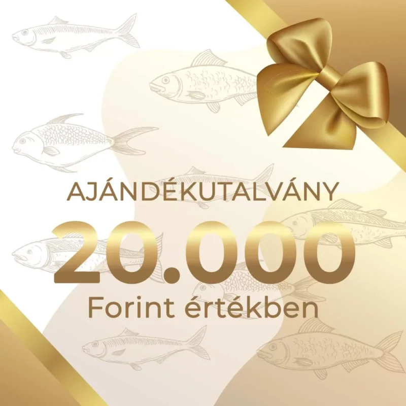 Kihagyhatatlan ajánlat TackleBait Ajándékkártya - 20.000Ft - Online Utalvány