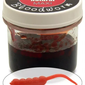 Végkiárusítás Haldorádó Bloodworm Maxi Natúr 30db/tégely 23mm szúnyoglárva imitáció