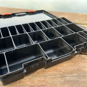 Vásárlói kedvenc ROK Szerelékes Doboz 27x17x4,3cm Fekete