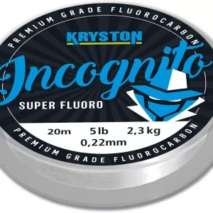 Outlet Kriston Incognito Flurocarbon 18Lbs 20m 0.32mm Fonott előkezsinór-Átlátszó