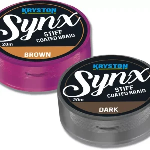 Kriston Synx Stiff Coated 20Lbs 20m 0.35mm Fonott előkezsinór-Barna Árcsökkenés