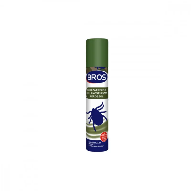 Bros Ruházatkezelő Kullancsriasztó Aeroszol 90ml Korlátozott ajánlat