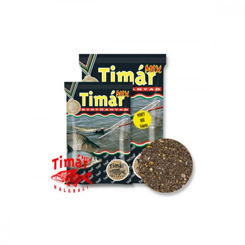 Timár Mix Ponty Mix Fekete Etetőanyag 1kg Kiárusítás