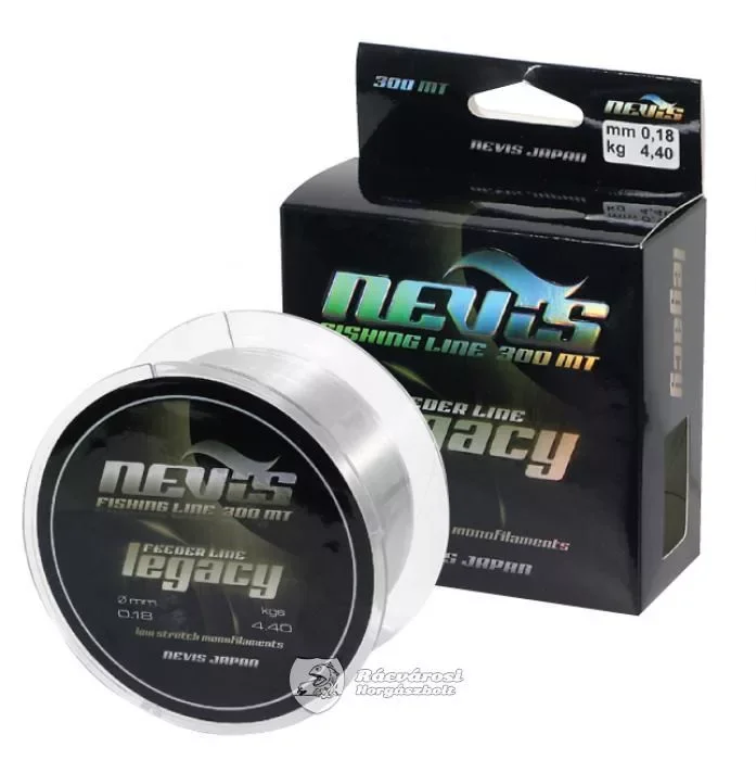 Nevis Legacy 300m 0,18mm Monofil Horgász Zsinór Prémium