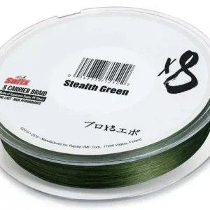 Alacsony ár Sufix X8 Zöld Fonott Zsinór 150m 0,165mm 10,50kg
