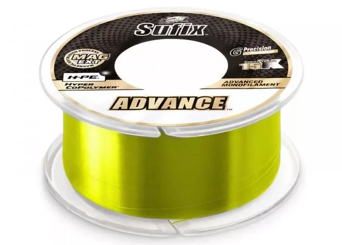 Újdonság Sufix Advance Monofil Zsinór Yellow 300m 0,20mm