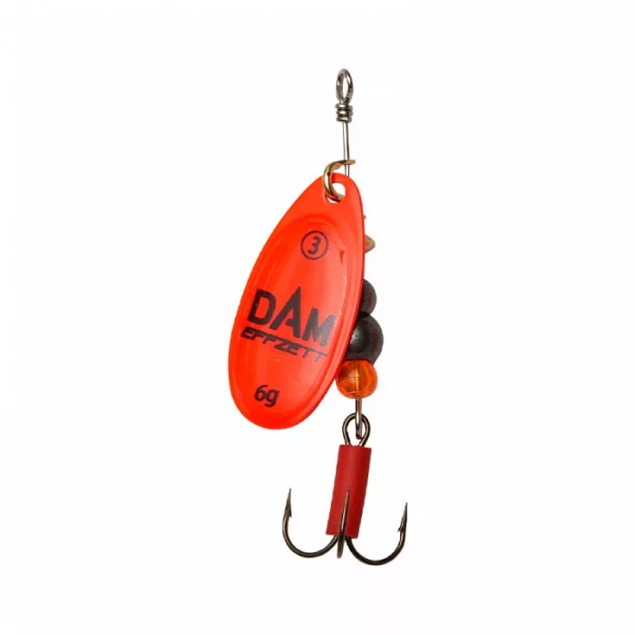 Azonnal elérhető Dam Fluo Spinner Körforgó Villantó 1-es 3g Red