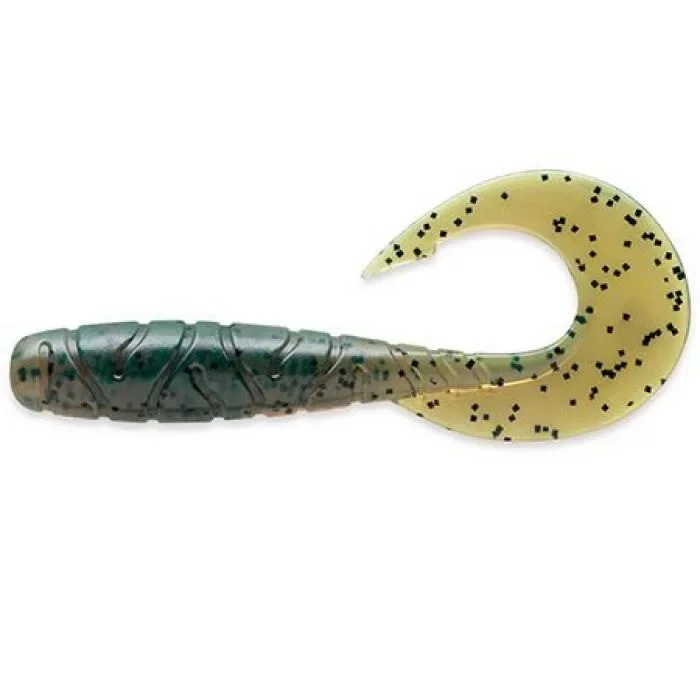 Különleges ajánlat Fishup Mighty Grub Twister 4,5" Motor Oil Pepper