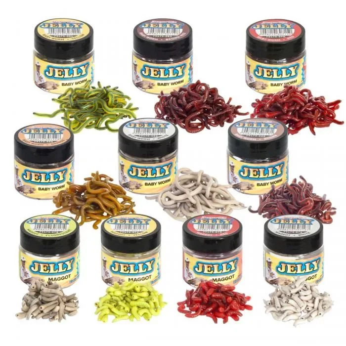 Kihagyhatatlan ajánlat Benzar Mix Jelly Baits Narancs Baby Worm 20db