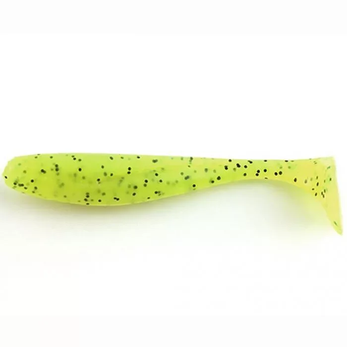 Fishup Wizzle Shad Gumihal 2" Chartreuse/Black Rendeld meg most