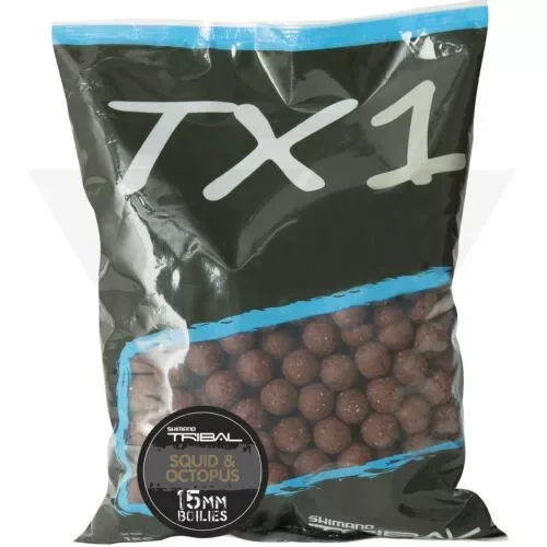 Biztonságos vásárlás Shimano bait TX1 boilie squid&octopus 15mm 1kg