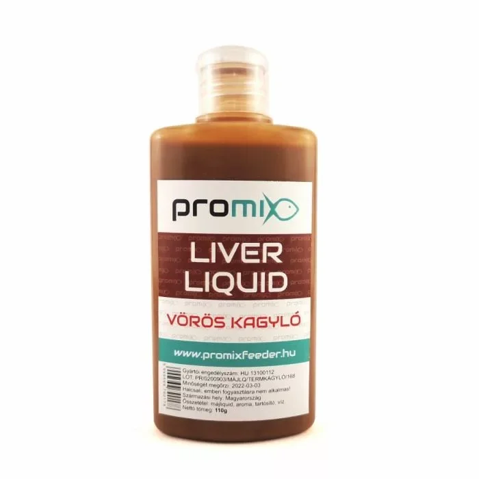 Promix Feeder Liver Liquid Vörös Kagyló 110g Olcsóbb
