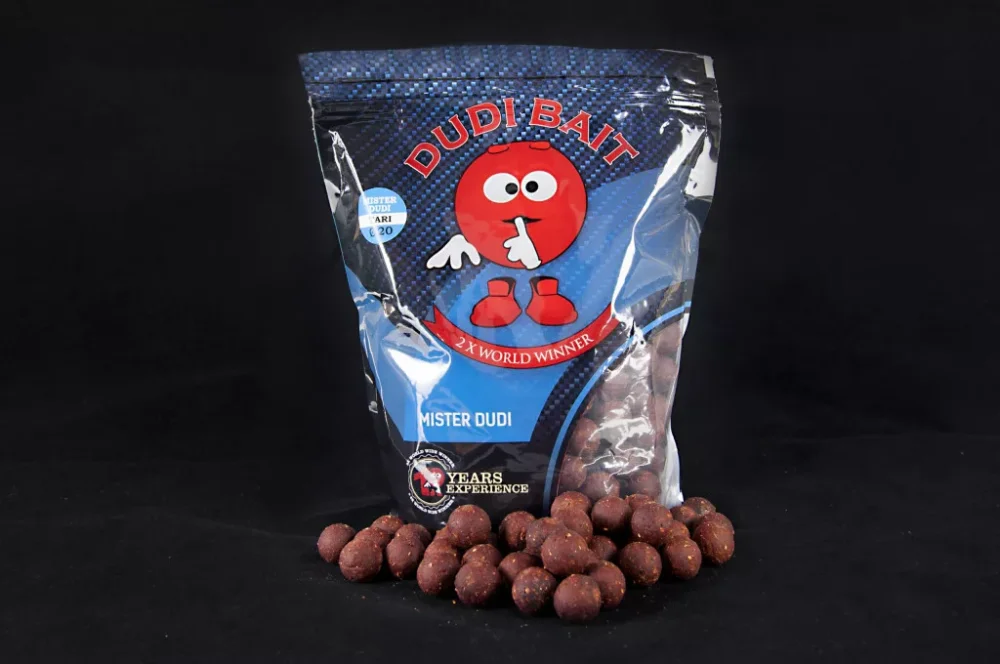Szezonális akció Dudi bait bojli mister dudi 1kg-16mm oldódó