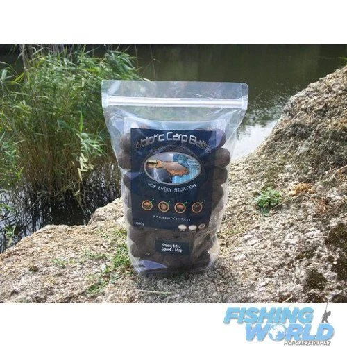 Vásárlói kedvenc Abiotic Carp Baits Stinky Inky (tintahal-máj) bojli 1 kg