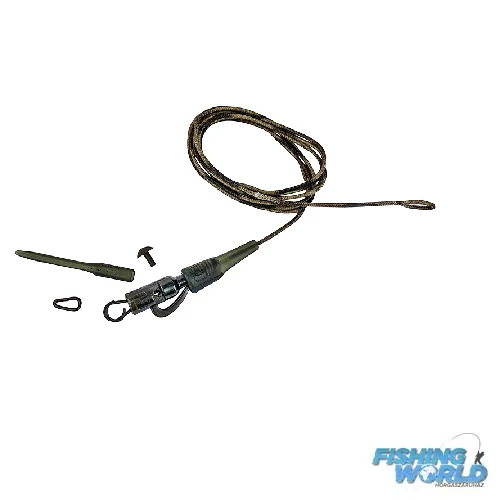 Biztonságos fizetés Prologic Safetly Clip QC Link Hollow Leader 80cm