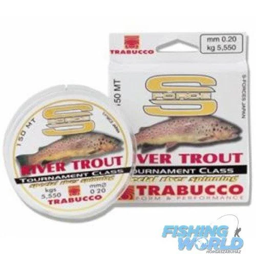 Trabucco S-FORCE SPINNING RIVER TROUT, damil 150m Gyors szállítás