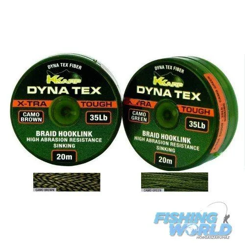 KKarp DYNA TEX X-TRA TOUGH fonott előke 20m Ne maradj le