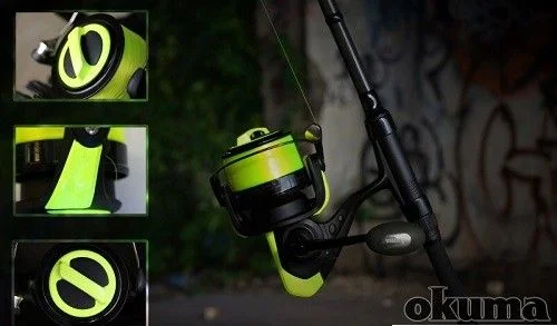 Gyors szállítás Custum black fluo yellow orsó