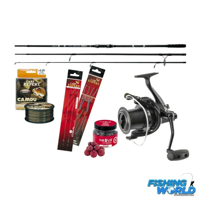 CARP EXPERT Neo Longcast Bojlis Szett Alacsony ár