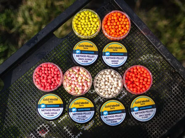 NovákFeeder Gold Medal Method Pellet 6-8mm Korlátozott ajánlat