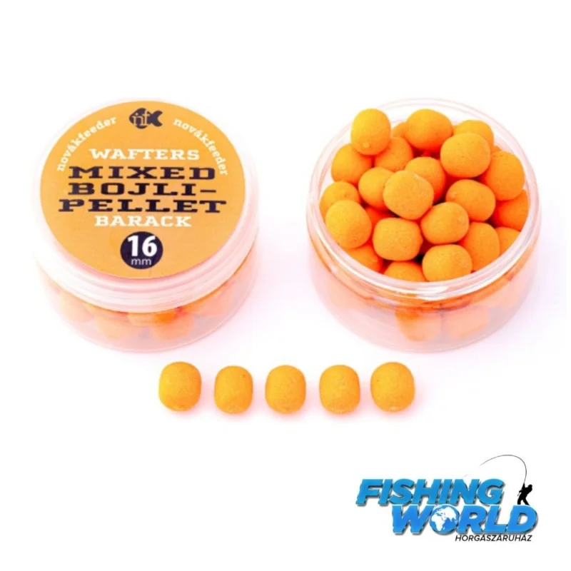 Novák Feeder Wafters Mixed Bojli-Pellet, barack Kihagyhatatlan ajánlat
