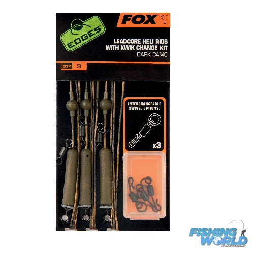 Szuper ajánlat FOX LEADCORE HELI RIGS + K/C KIT