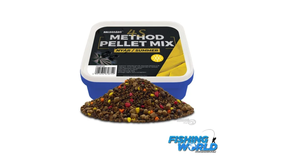 Haldorádó 4S Method Pellet -4 féle ízben Ne maradj le