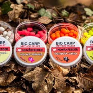 Kihagyhatatlan ajánlat NOVÁKFEEDER BIG CARP METHOD PELLET- Több ízben