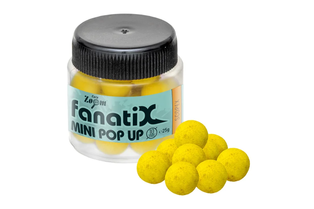 CarpZoom – Fanati-X Mini Pop Up horogcsali, 10 mm, scopex, 25 g Olcsóbb
