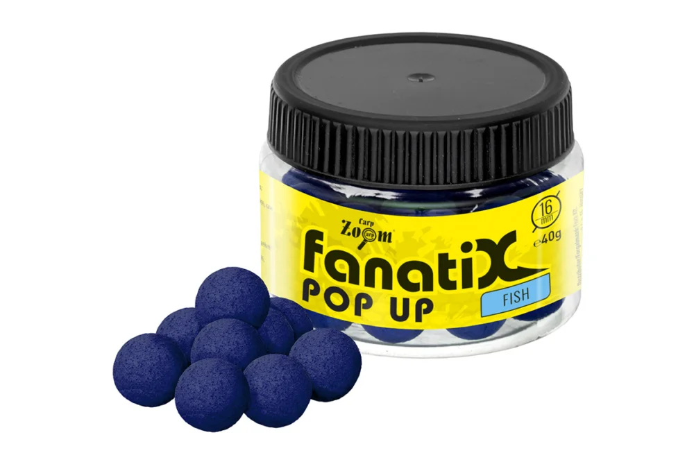 Csak ma CarpZoom – Fanati-X Pop Up horogcsali, 16 mm, halas, 40 g