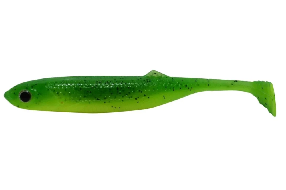 Nézd meg most CarpZoom – Longtail Killer gumihal halas aromával, 10 cm, zöld, 5 db