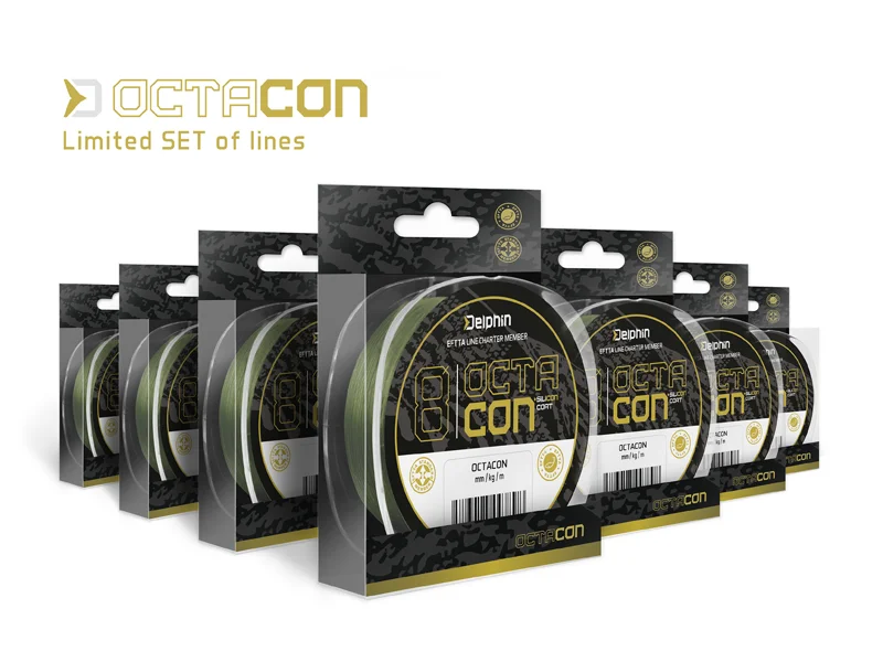 Gyors kiszállítás Delphin – OctaCON Line SET Limitált kiadás / zöld fonott főzsinór