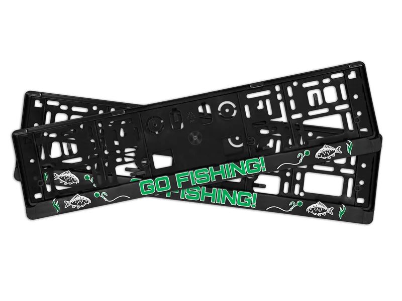 Delphin – Rendszámtábla tartó 3D GoFishing! / 2db Azonnal elérhető