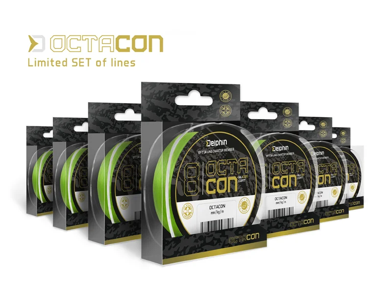 Delphin – OctaCON Line SET Limitált kiadás / fluo zöld fonott főzsinór Bestseller