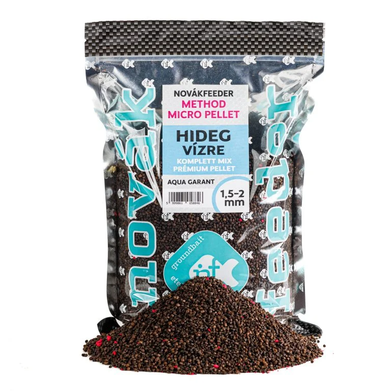Biztonságos fizetés NovákFeeder Method Micro Pellet Hideg Vízre 800g