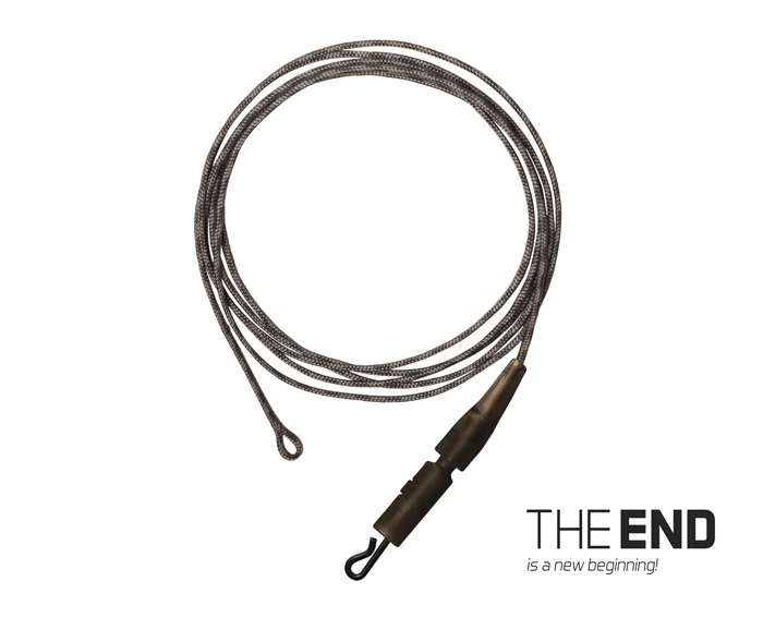 Delphin – THE END Leadcore + PIN clip kötött horog / 3db Prémium