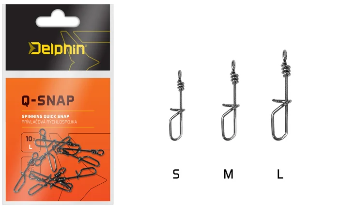 Prémium Delphin – Pergető kapcsolat Q-SNAP / 10db / 0,6mm