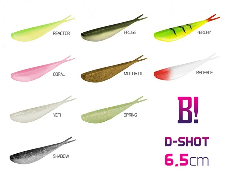 Vásárlói kedvenc Delphin – BOMB! Gumihal D-SHOT / 5db