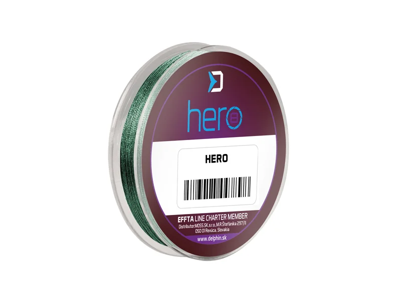 Akciós ár Delphin – HERO 8 / zöld fonott előkezsinór