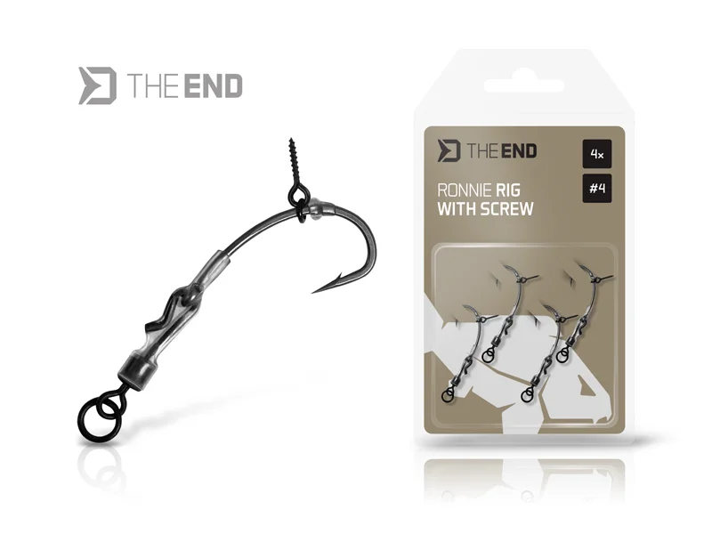 Alacsony ár Delphin – THE END Ronnie Rig csalicsavarral / 4 db