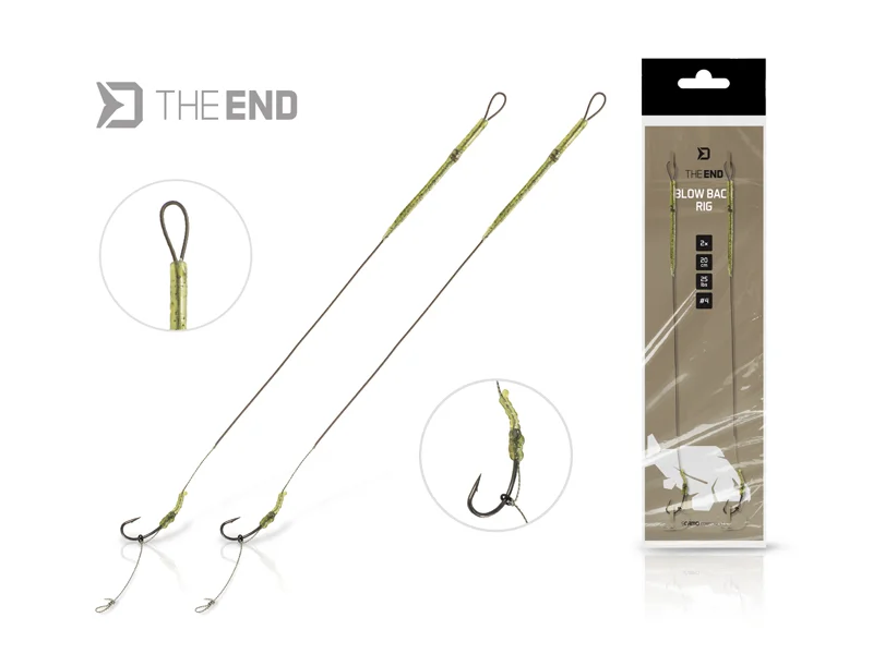 Szuper akció Delphin – THE END Blow Back Rig / 2 db