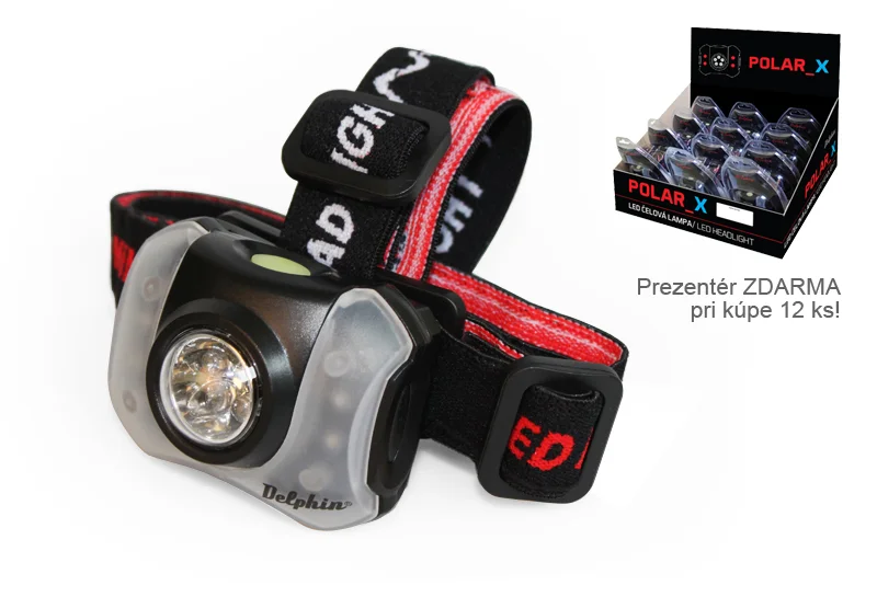 Delphin – Fejlámpa POLAR_X Bestseller