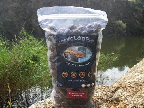 Abiotic Carp Baits Crunchy Chestnut (gesztenyés) bojli 1 kg Rendeld meg most