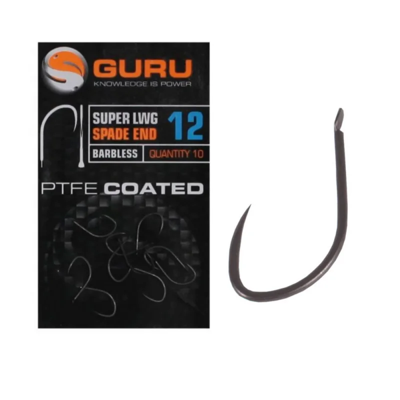 Guru Super LWG Spade End Barbless Horog nr 12 Népszerű