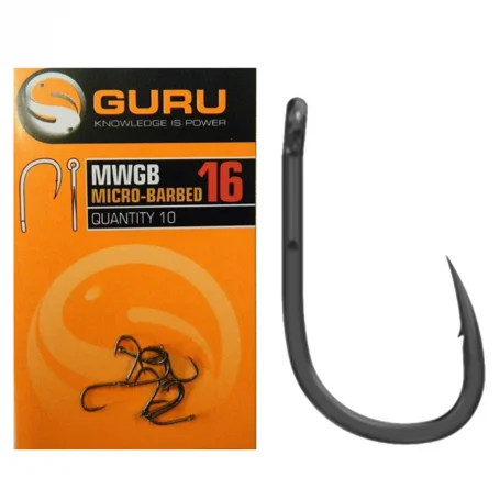 Gyors kiszállítás Guru MWGB Barbed Horog nr 18