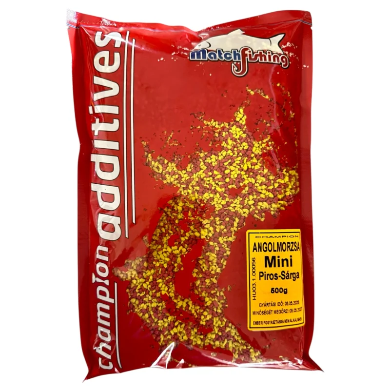 Rendeld meg most MF. Champion Angolmorzsa Mini Piros-Sárga 500g