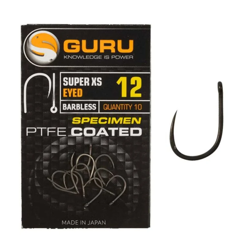 Végkiárusítás Guru Super XS Eyed Barbless nr 10