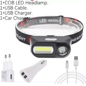 Bestseller MONSTER CAT PERFECT LED HEADLIGHT (akus, tölthető, usb,szivargy.)